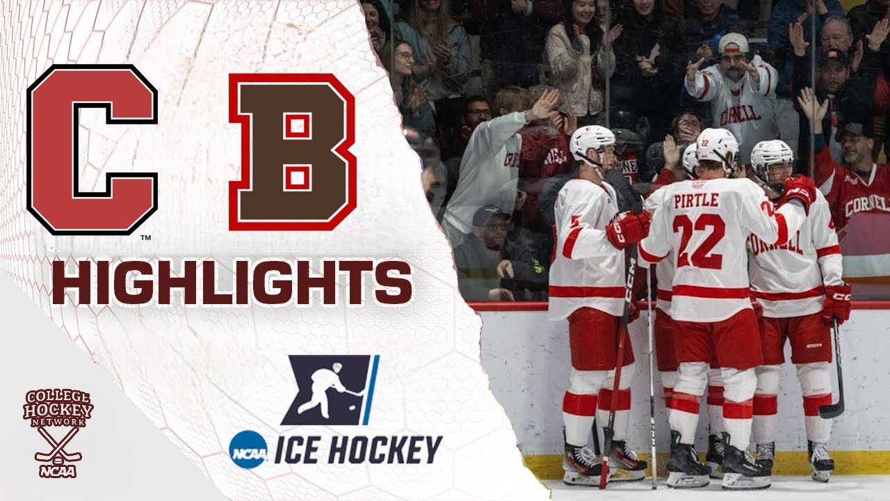 Cornell vs Brown | | NCAA Hockey Highlights | November 14, 2025
