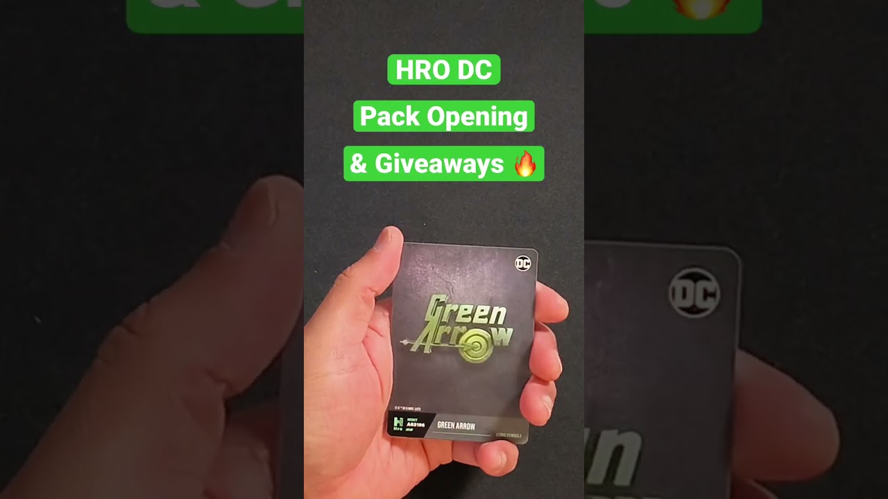 HRO DC Pack Opening - Superman - When Pokémon card NFT? 