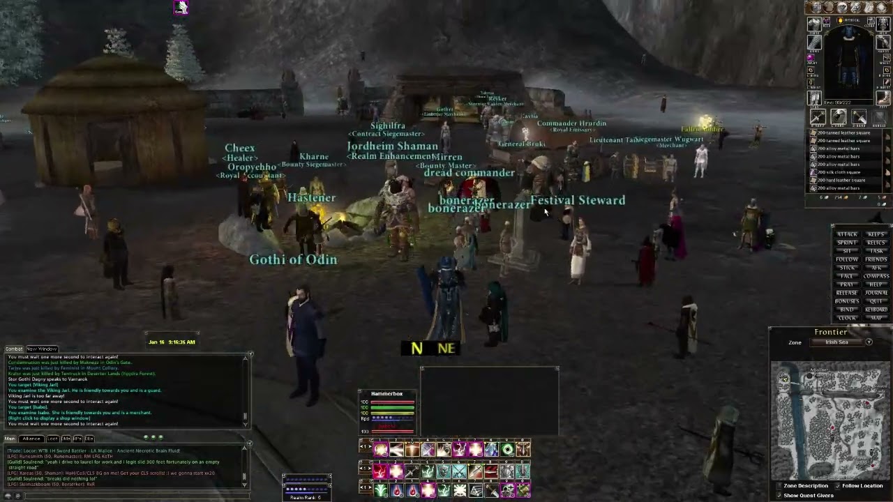 Basics to EDEN Daoc Siege Crafting