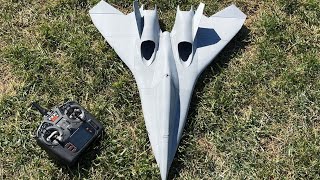 New Prototype Airframe Test (CG Struggles)