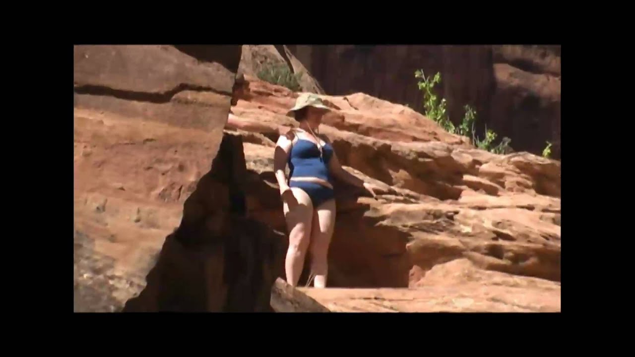 Moab Utah the plunge