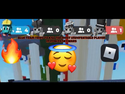 This went better in Roblox Skywars (Squads #12)
