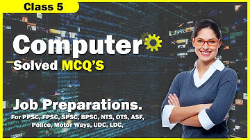 Class 5 Basic Computer Science Solved MCQ