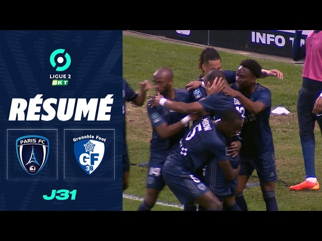 PARIS FC - GRENOBLE FOOT 38 (2 - 1) - Résumé - (PFC - GF38) / 2023-2024