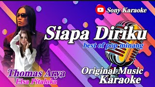 SIAPA_DIRIKU_THOMAS_ARYA_FT_ELSA_PITALOKA_KARAOKE || @sonykaraokeofficial