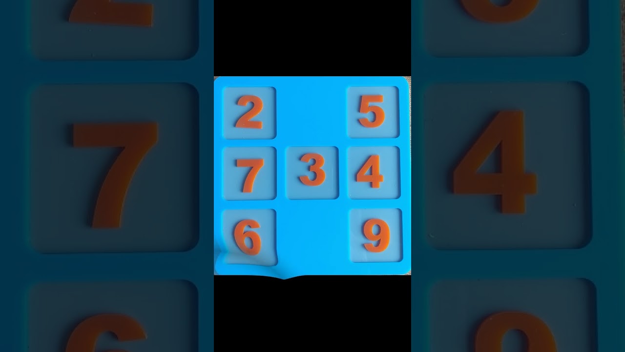 1 to 9 Maths puzzle game 