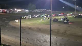 5-15-26 CORY DUMPERT Rapid Speedway Ia. Tri-State Late Model A Feature. 9th to 4th