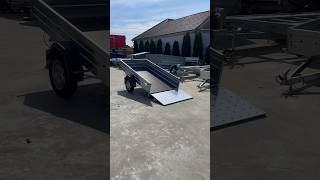 Remorca Auto Trailer Europe 12513 Cu Rampă Și Sistem De Basculare Manual Pentru Atv