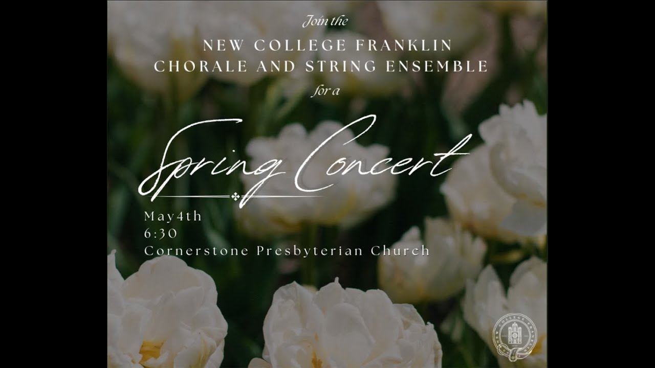 New College Franklin Spring Concert 2025