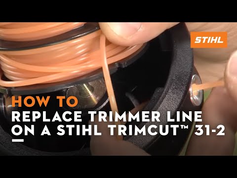 How to Wind, Feed & Replace String Trimmer Line