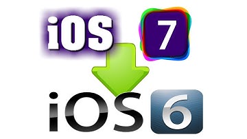 How To Downgrade iOS 7 to iOS 6.1.4 / 6.1.3