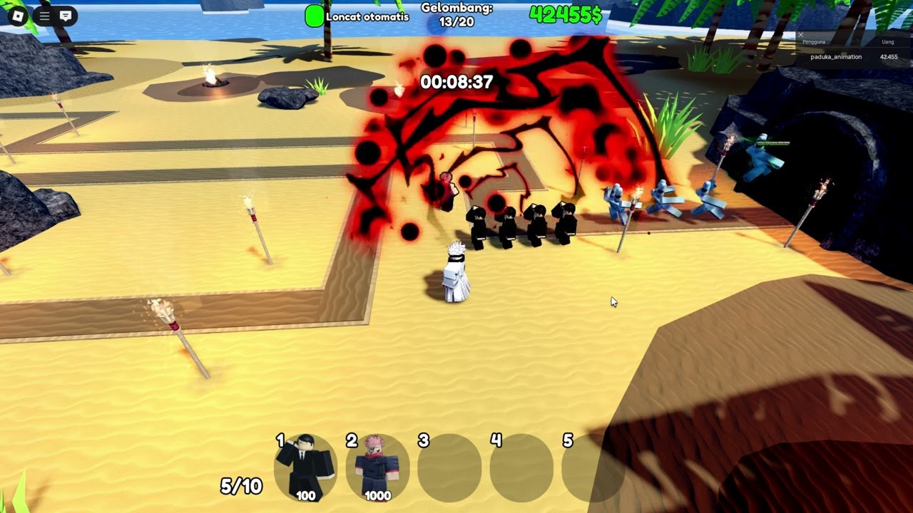 HELL MODE 15 with YUJI AWAKENING - Sorcerer Tower Defense - Roblox