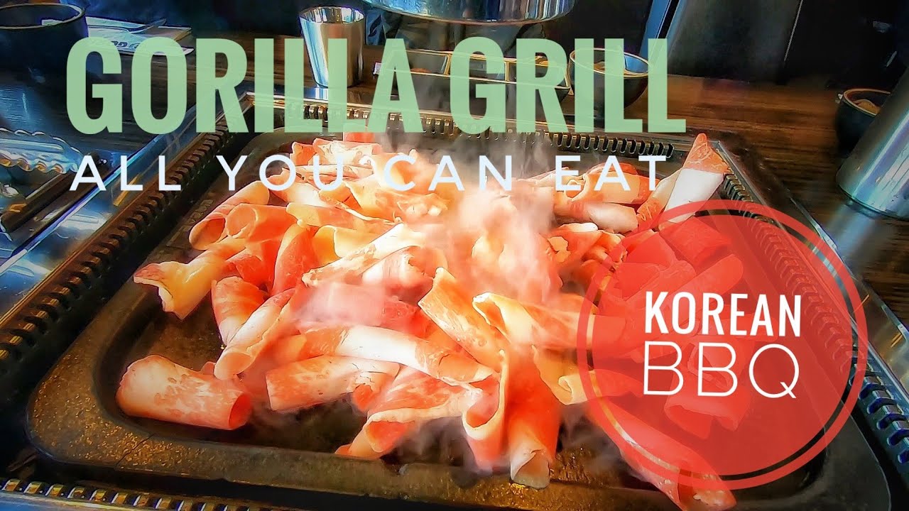 【かせい食】Gorilla Grill All You Can Eat Korean BBQ Last meal before the