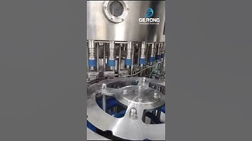 22000 bottles per hour water bottle packing line running video