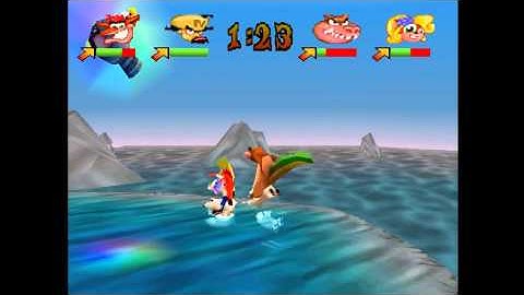 Crash Bash - Tilt Panic - Gold Relic