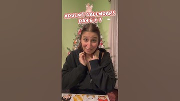 Advent Calendars day 6 and 7. #adventcalendar #teatime #christmas2025