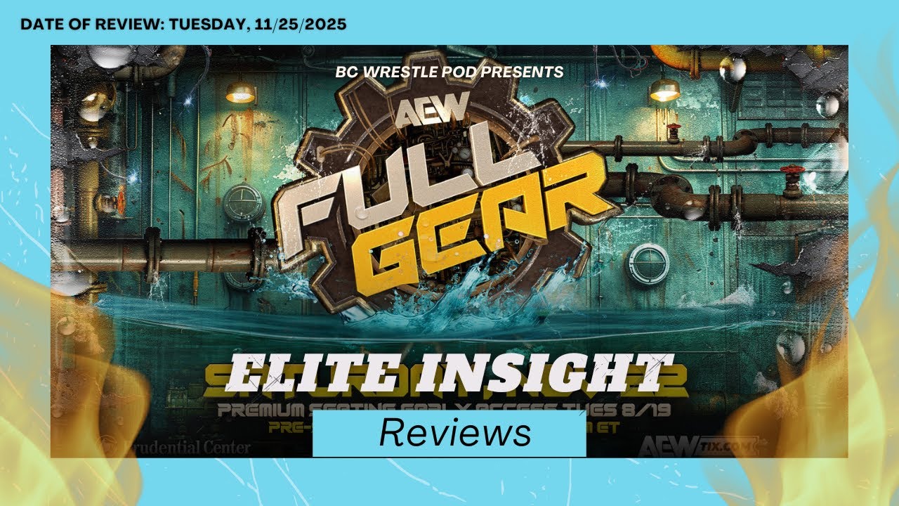 🔥 AEW Full Gear 2025 Review | PPV Fire, Wild Moments & Bi-Conic Breakdown! 💥