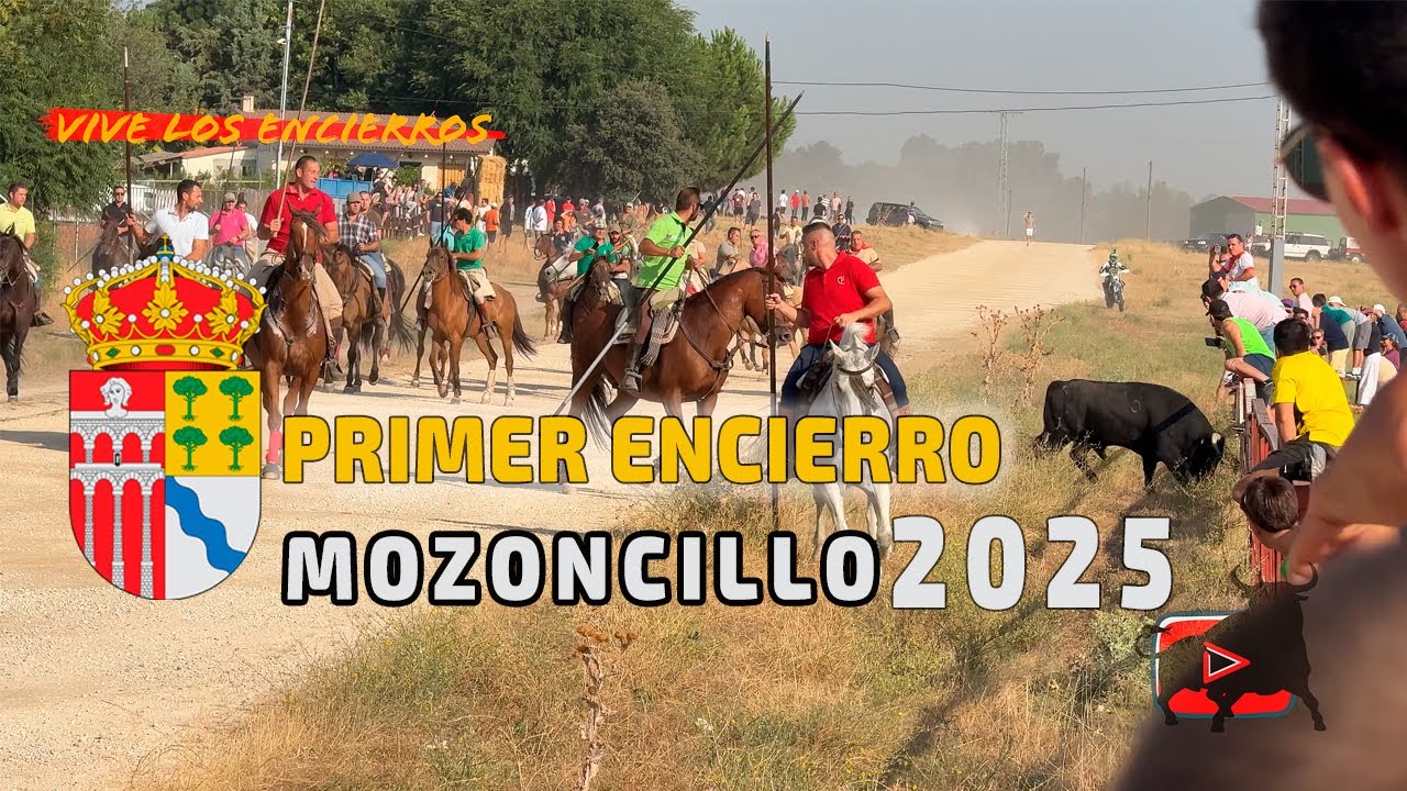 🐂 Primer Encierro Campero – Mozoncillo 2025 🐂🔥