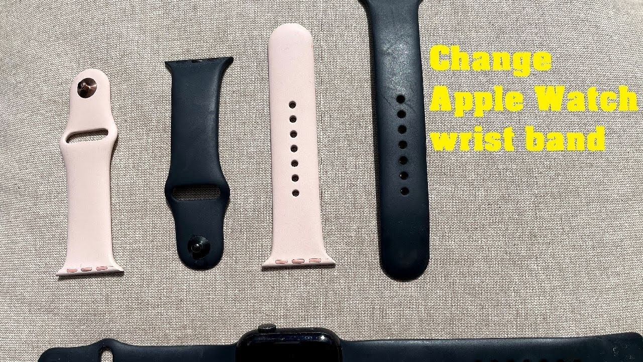 How to change your Apple Watch wristband YouTube