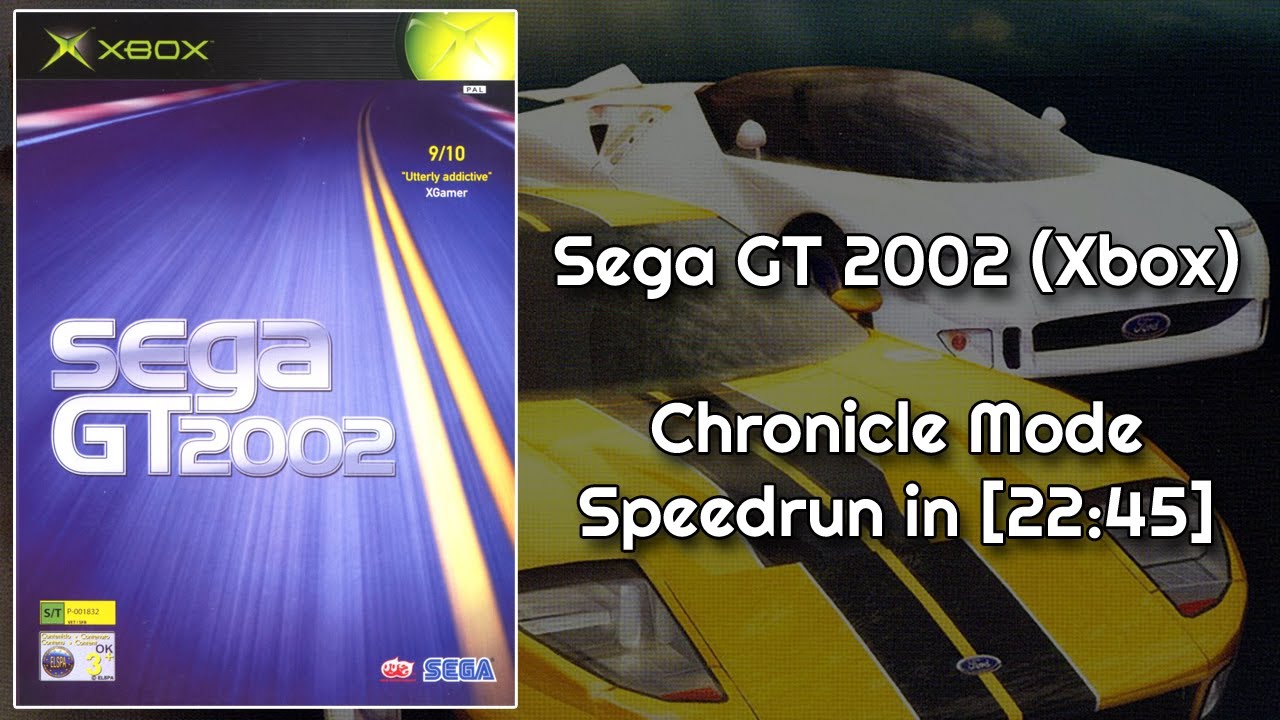 Sega GT 2002 (Xbox) - Chronicle Mode Speedrun in [22:45