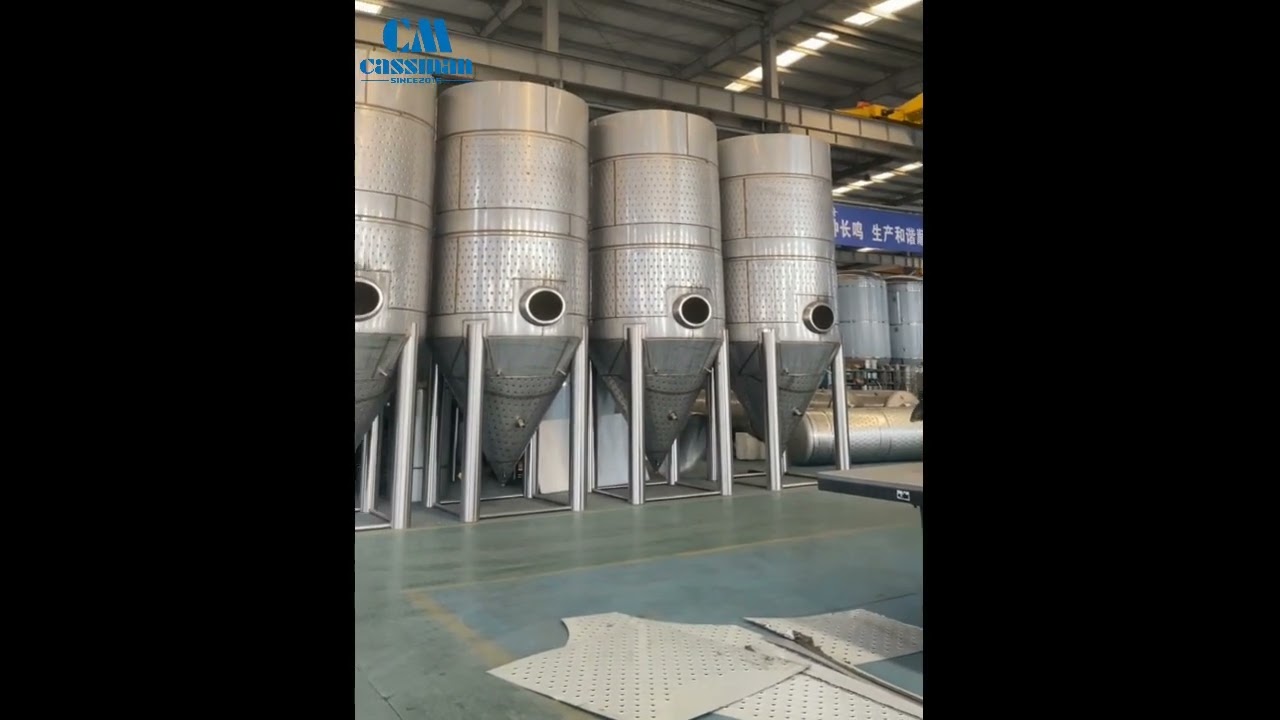 Cassman Jacketed Fermentation tank