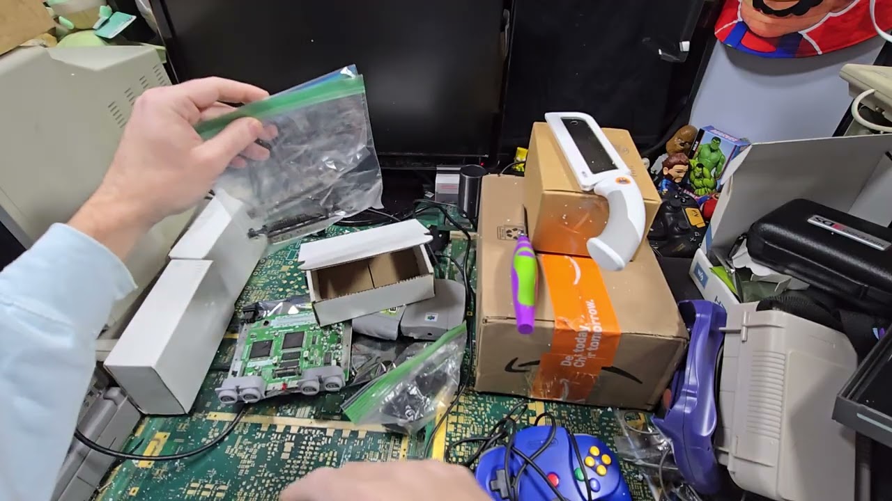 Возвращенный с eBay картридж для Nintendo N64, но оказавшийся неисправным, снова работает как новый.