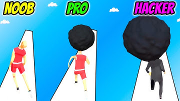 Afro Run - NOOB vs PRO vs HACKER