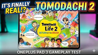OnePlus Pad 3 Nintendo Tomodachi 2 |  Nintendo Switch Android Emulator