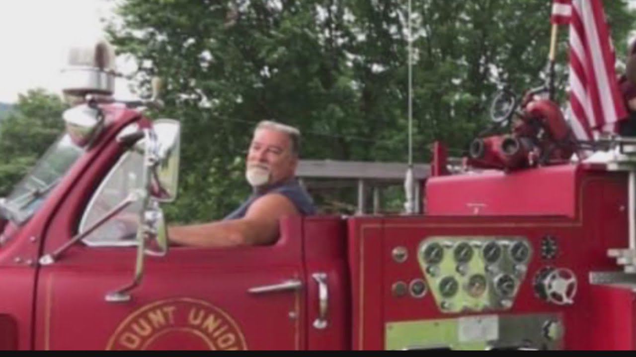 Duncansville fire chief honored in procession YouTube