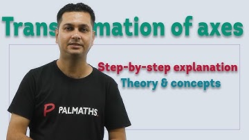 2D Geometry | Concept of Transformation of axes -Translation, Rotation & Rigid motion