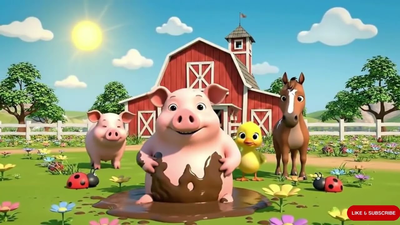 Farm Animals for Kids | Cow Moo & More Animal Sounds!