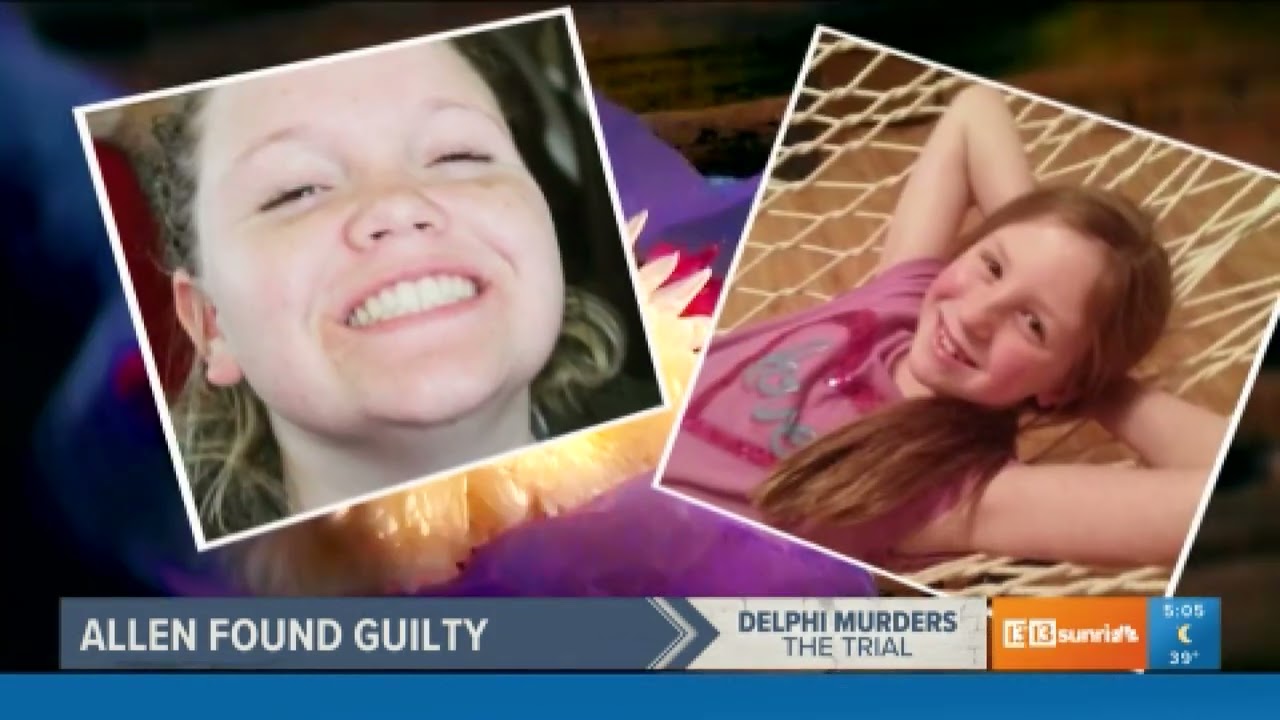Richard Allen Found Guilty of Murdering Abby Williams and Libby German in Delphi, Indiana
