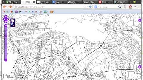 Java Web Map 1 - GServer 0.01