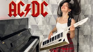 AC/DC - Thunderstruck (Piano &amp; Keytar Cover) by Yuval Salomon