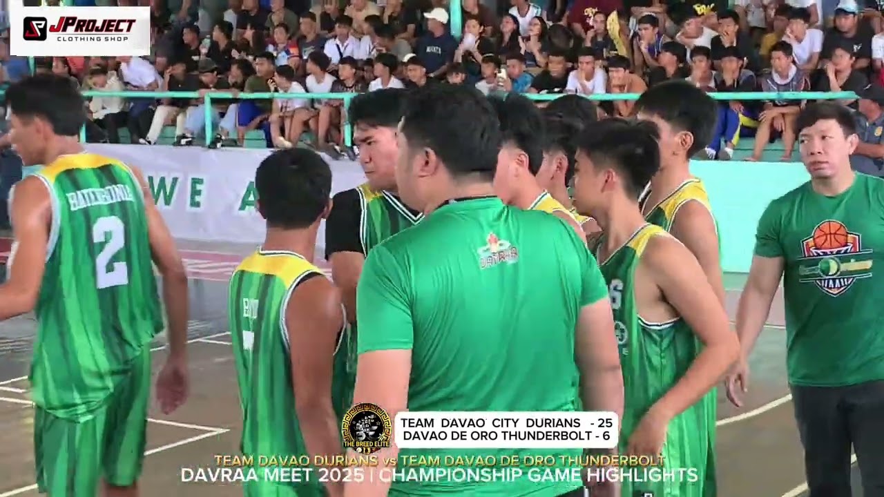 DAVRAA MEET CHAMPIONSHIP GAME | DAVAO CITY vs DAVAO DE ORO