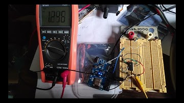 Arduino Tension de Sortie analogique