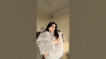 Perfect faux fur coat for winters 🤎✨