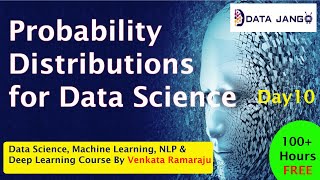 10 Probability Distributions for Data Science | Artificial Intelligence Course | Datajango
