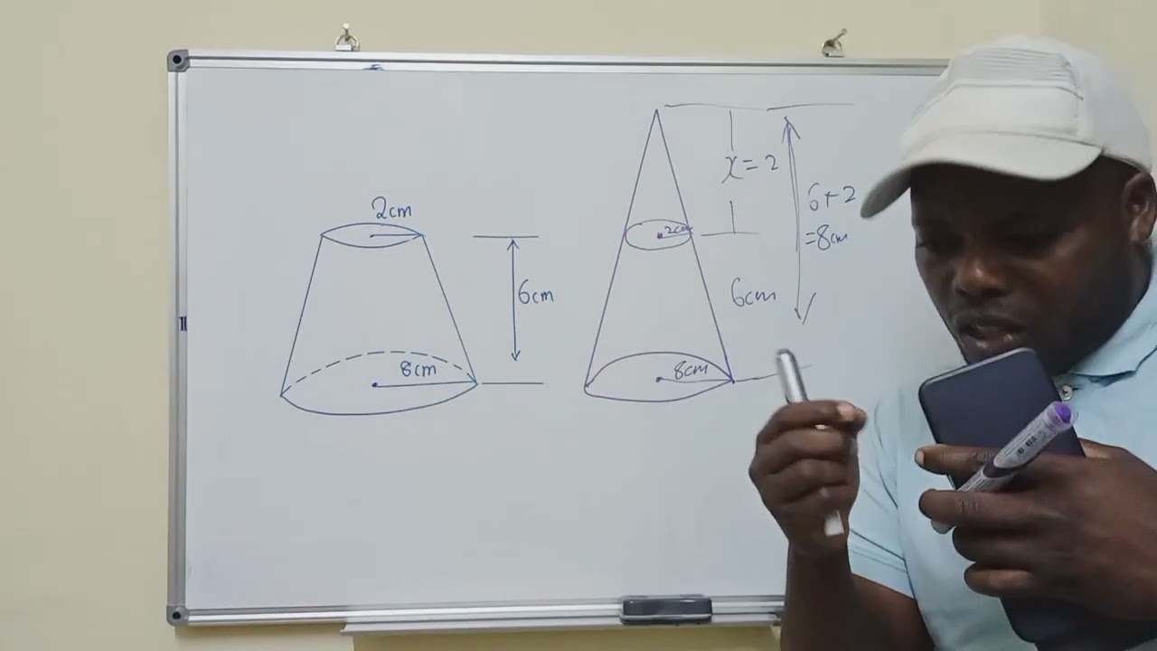 Cone Volume Below Apex: Calculating Sectional Capacity [The Cubic ...