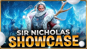 GOD MODE Sir Nick! Best BUILD & Showcase Raid: Shadow Legends [Test Server]
