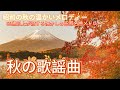 60歳以上が涙する懐かしの昭和名曲メドレー🍂秋の歌謡曲🍂昭和の秋の温かいメロディー✨懐かしの名曲メドレー