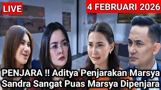  Merangkai Kisah Indah Hari Ini  Marsya Dipenjara  Sandra Berhasil Bikin Aditya Penjara Marsya
