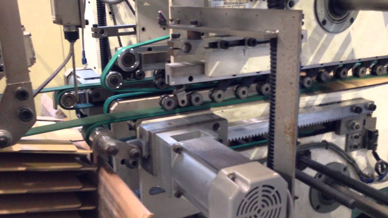 Legato Fodler Gluer Crash lock bottom FEFECO 0713 IN Koyo Shigyo Corporation 幸陽紙業