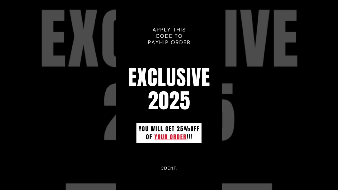 🎉 Get 25% OFF – Code: Exclusive2025 💥