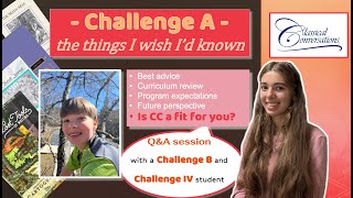 Challenge A Overview (student perspective and program advice) Profile