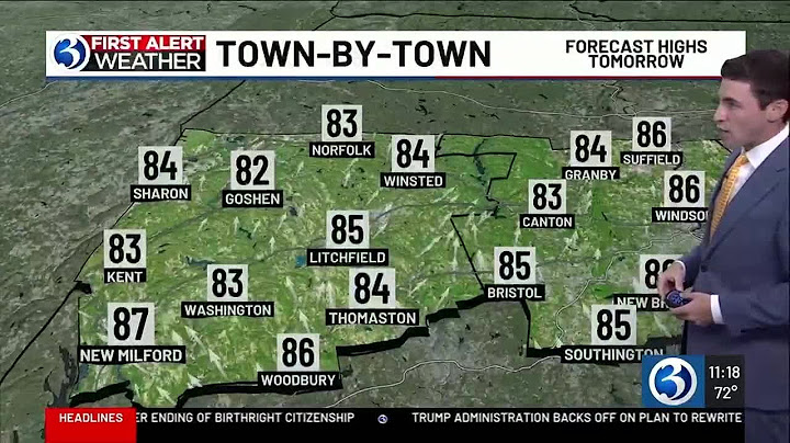 WEATHER: Muggy and humid conditions highlight the week ahead