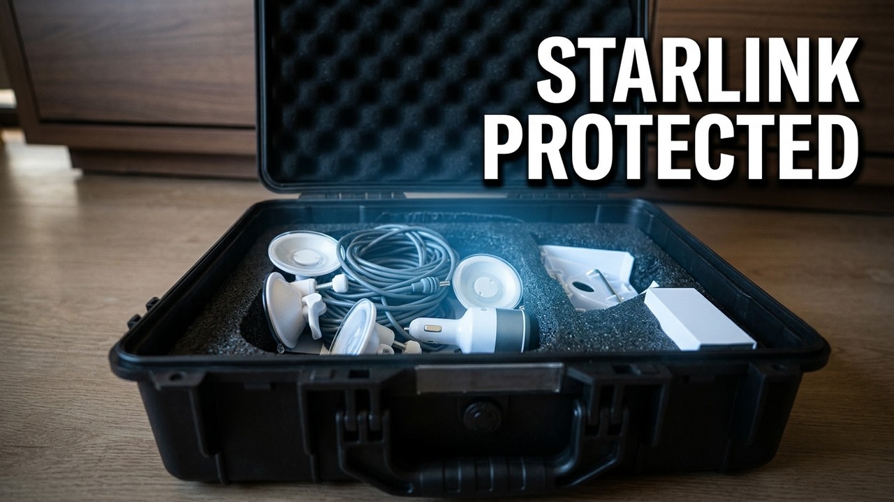 Why This Case Is Essential for Starlink on the Road - YouTube