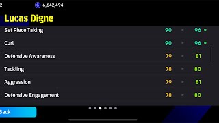 Signing Lucas Digne In Potw In Efootball 2025 Mobile
