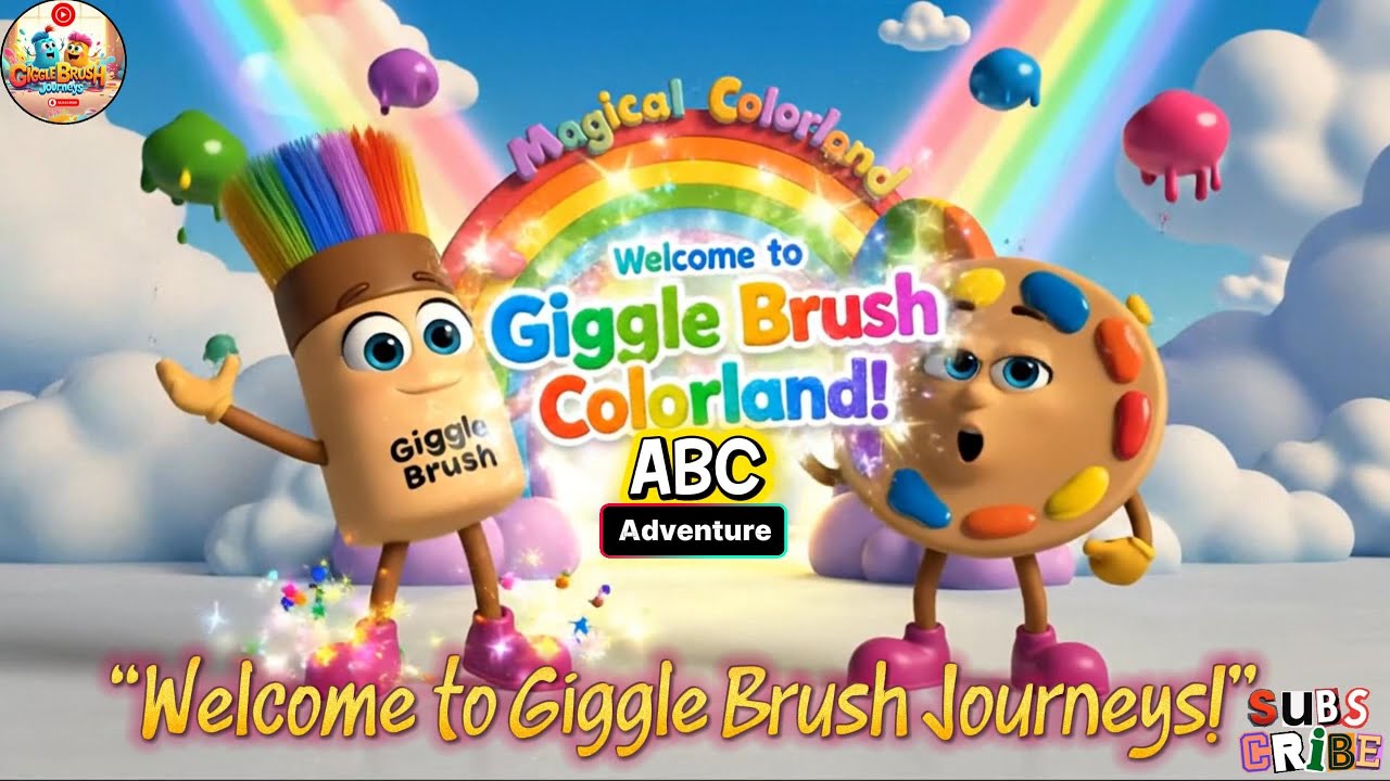 Magical Color Land A–Z | Learn ABC Letters & Colors with Giggle Brush Journey 