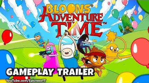 Bloons Adventure Time TD - Gameplay Trailer (iOS, Android)
